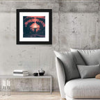 Old Wizard Casting a Spell Wall Art