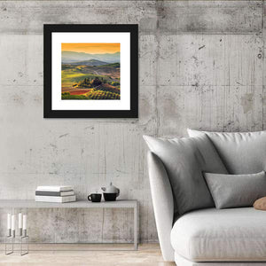 Tuscany Farm & Hills Wall Art