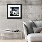 Low Angle Soccer Cleat Close Up Wall Art