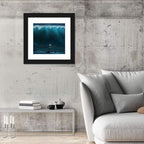 Sailboat Against Giant Wave Wall Art
