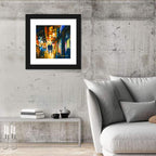 Couple in Narrow Alleyway Wall Art
