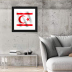 Northern Cyprus Flag Wall Art