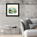 Seoul Skyline with N Seoul Tower Wall Art