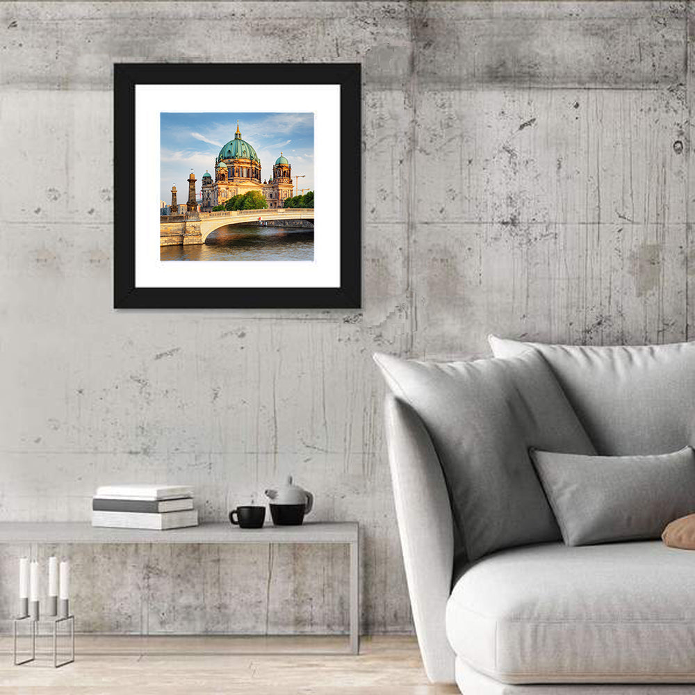 Berlin Cathedral at Golden Hour Wall Art