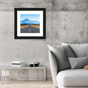 Road To Mount Cook Wall Art