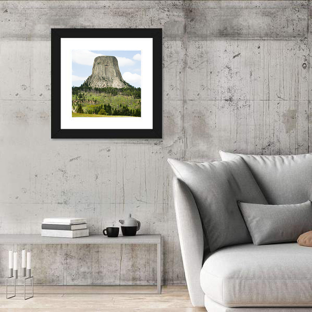 Devils Tower Columnar Monolith Wall Art