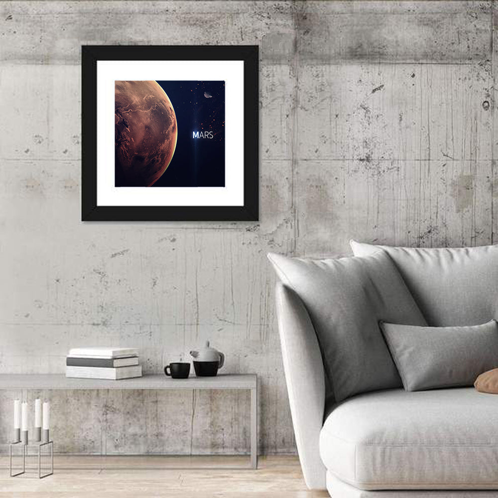 Mars Close-up Wall Art