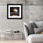 Longtail Boat Under Full Moon Wall Art
