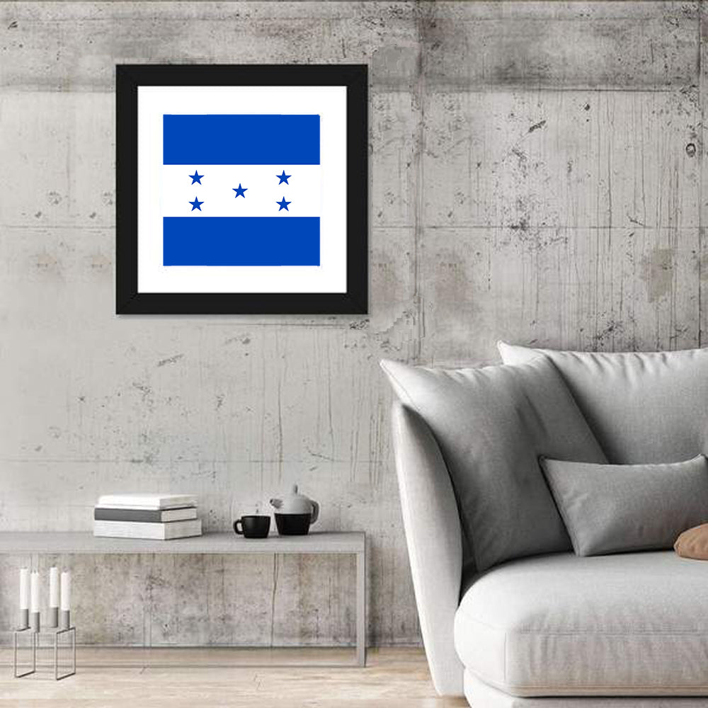 Flag Of Honduras Wall Art