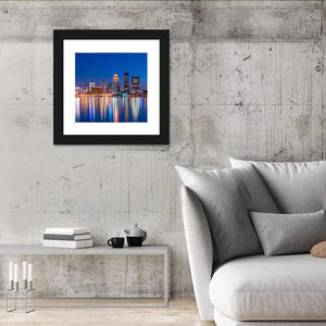 Skyline Downtown Louisville In Kentucky Wall Art