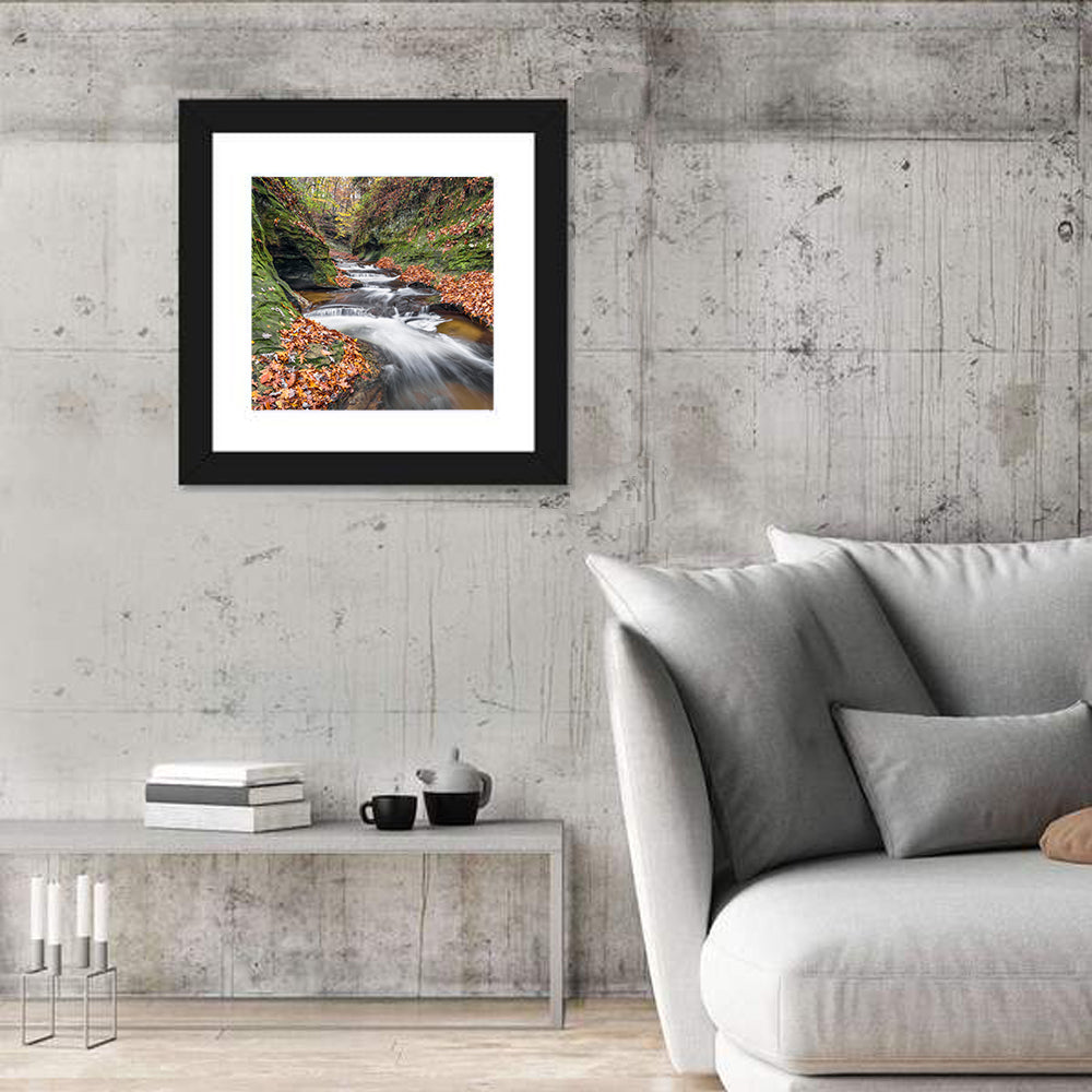 Warren County Autumn Cascades Wall Art