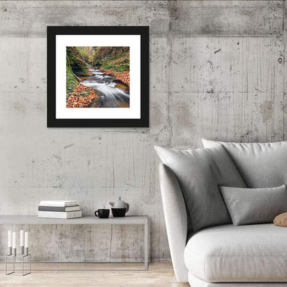 Warren County Autumn Cascades Wall Art