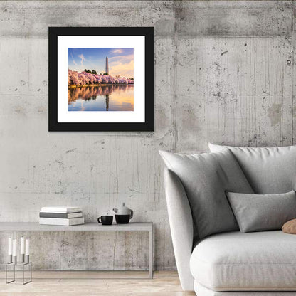 Washington Monument at Tidal Basin Wall Art