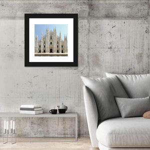 Facade Of Milan Cathedral Wall Art