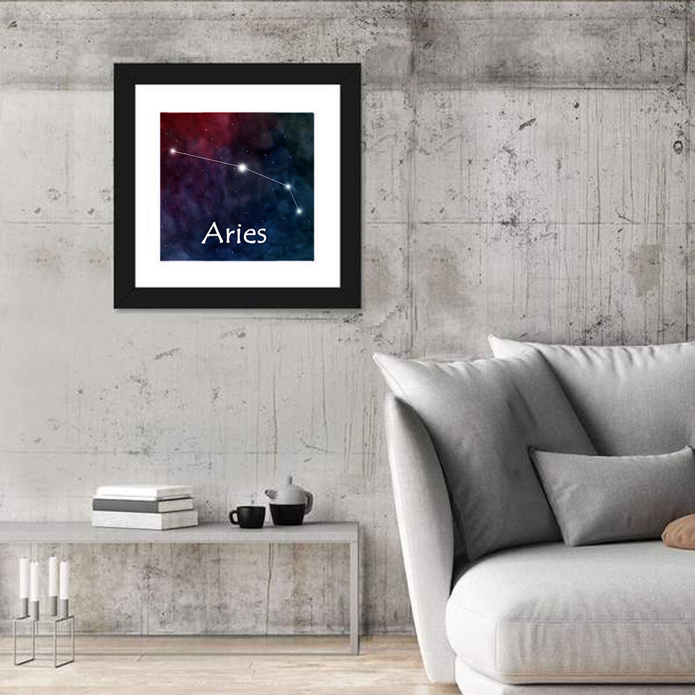 Aries Constellation Nebula Wall Art