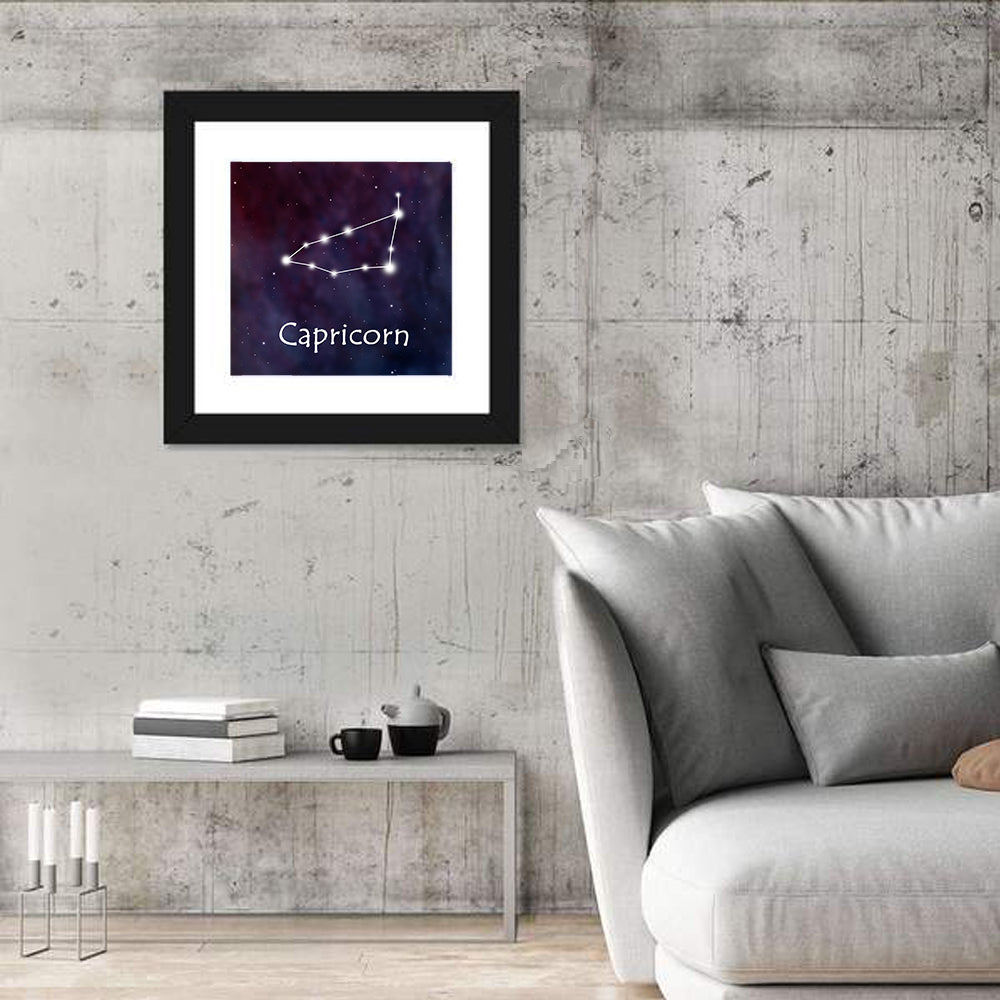 Capricorn Constellation Wall Art