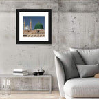 Green Dome of Al-masjid An-nabawi Wall Art