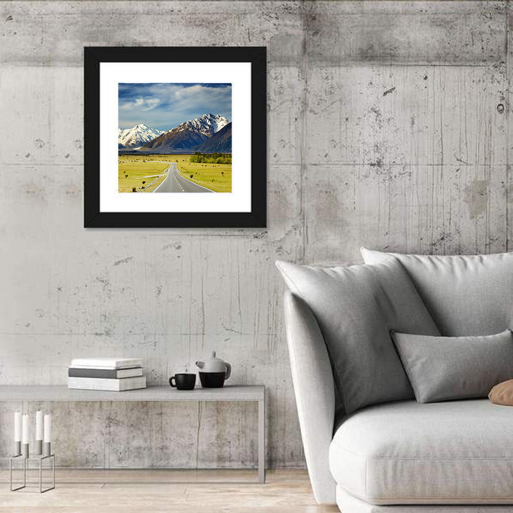 Road to Aoraki Mount Cook Wall Art
