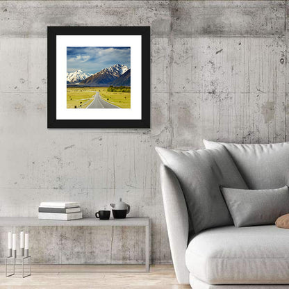 Road to Aoraki Mount Cook Wall Art