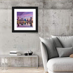 Baltimore Inner Harbor Skyline Wall Art