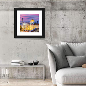 Western Wall & Temple Mount In Jerusalem Wall Art