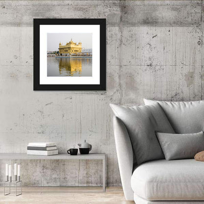 Golden Temple Reflection, Amritsar Wall Art