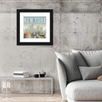 New York Rooftop Skyline Wall Art