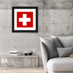 Swiss Flag Wall Art