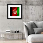 Waving Flag of Afghanistan Wall Art
