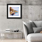 Harbor Oil Painting Wall Art