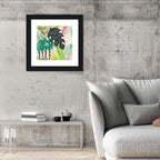 Leaves and Palm Trees Abstract Wall Art