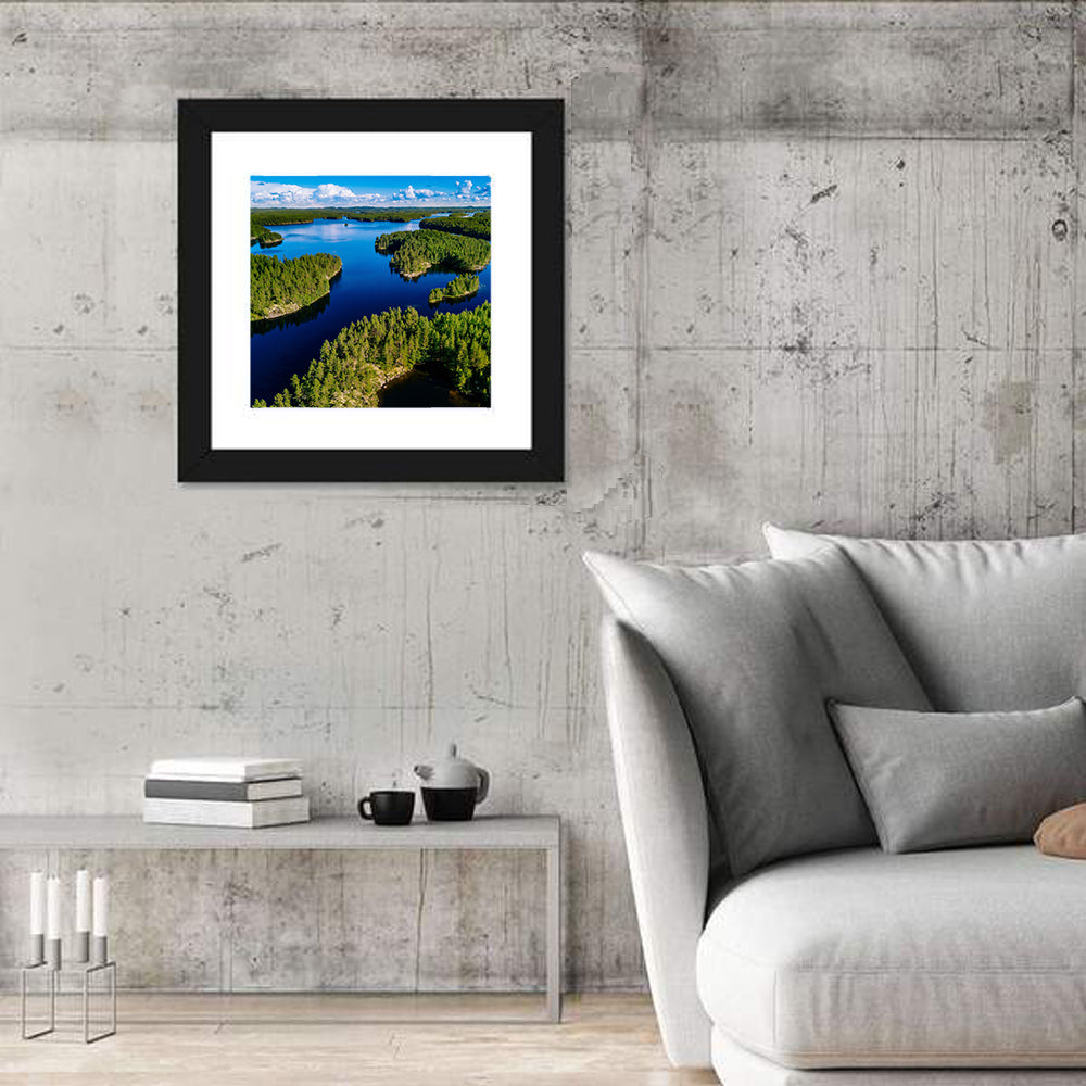 Blue Lakes and Green Forests, Finland Wall Art