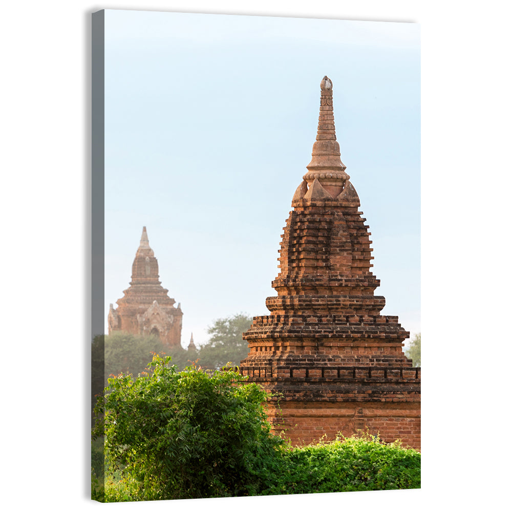 Ancient Pagodas In Bagan Myanmar Wall Art