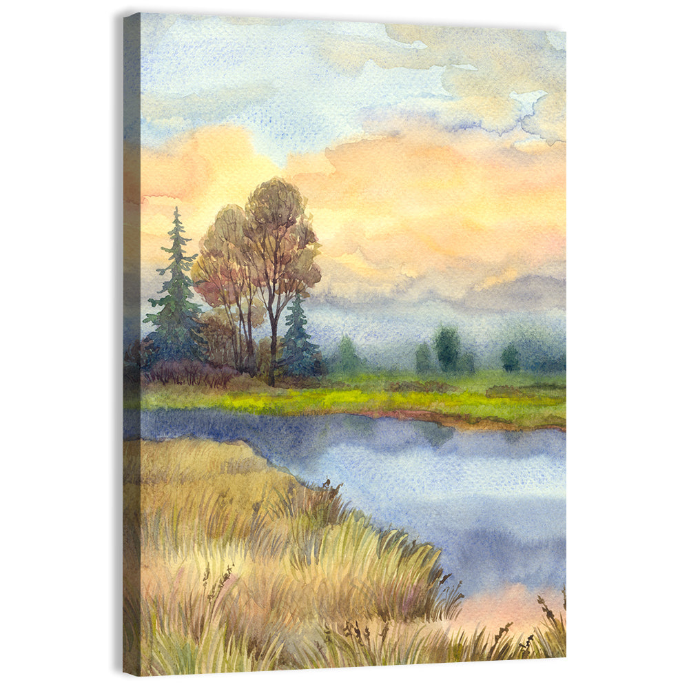 Stillness of the Lake Wall Art