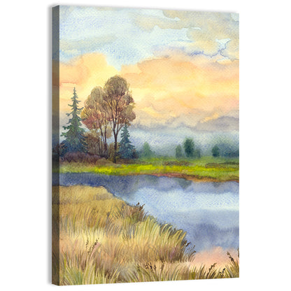 Stillness of the Lake Wall Art