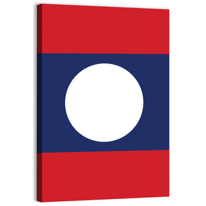 Flag Of Laos Wall Art