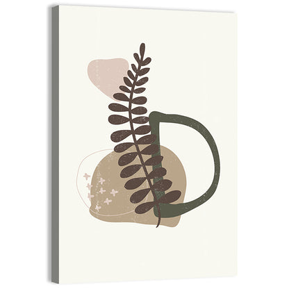 Botanical Vintage Print Boho Minimalist Wall Art