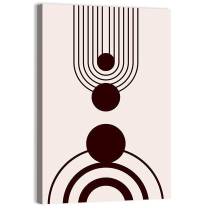 Concentric Boho Arches Wall Art