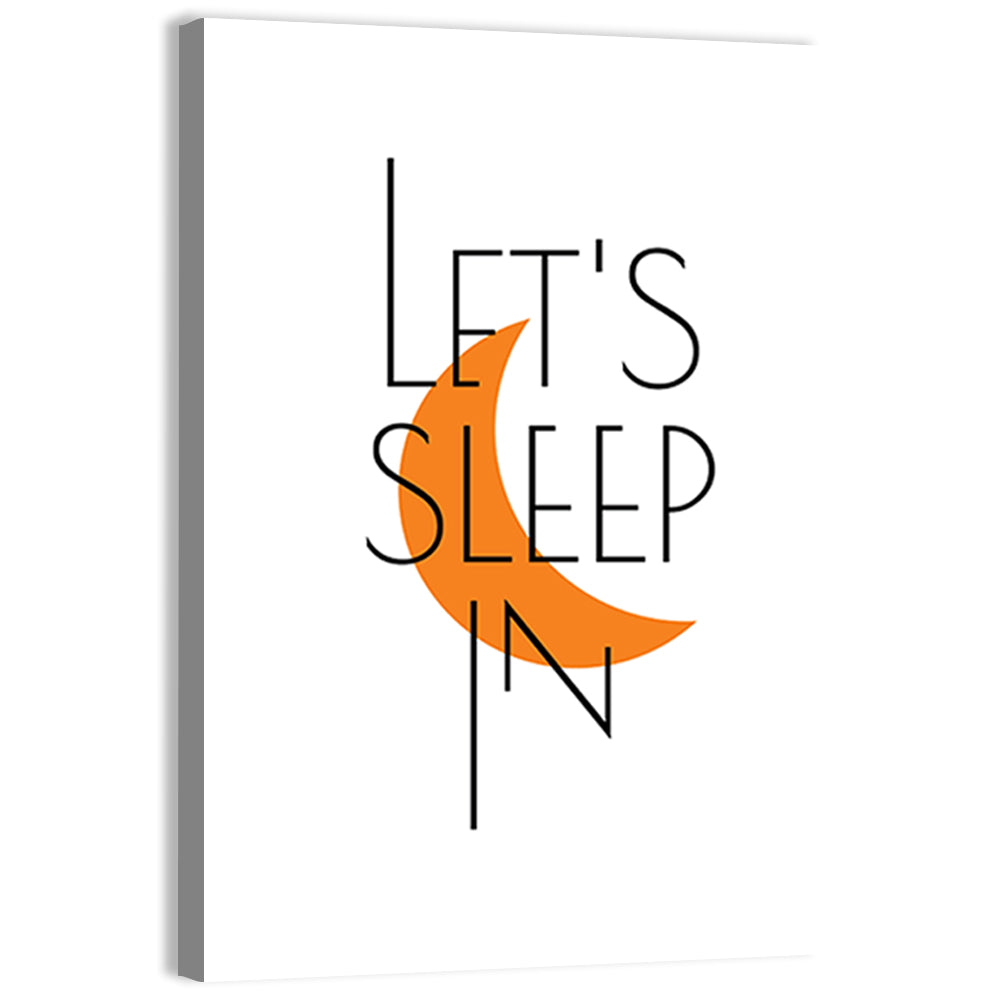 Inspirational Quote "Let`s Step In" Wall Art