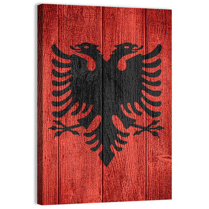 Flag Of Albania Wall Art