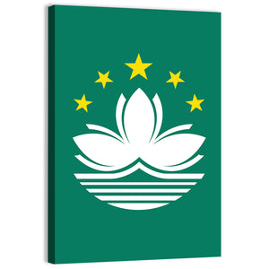 Flag Of Macau Wall Art