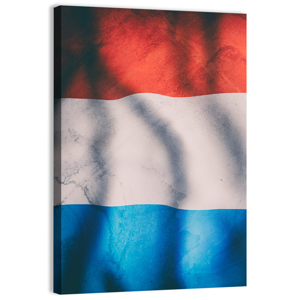 Luxembourg Flag Wall Art