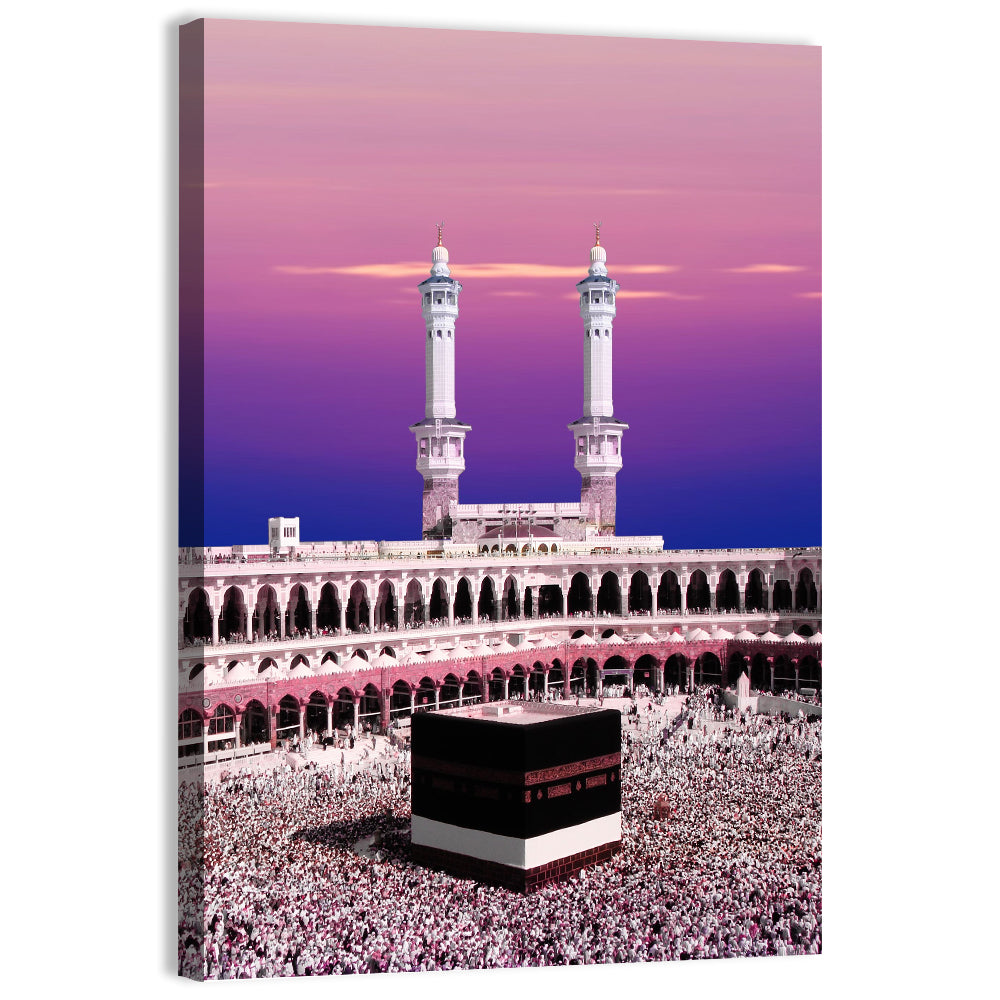 Kaaba at Twilight Wall Art