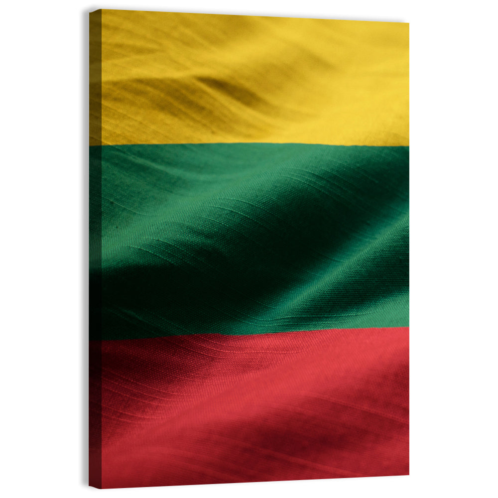 Lithuanian Flag Wall Art