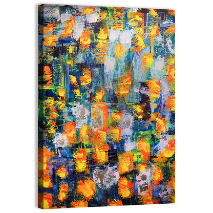 Illuminated Abstract Color Field Wall Art