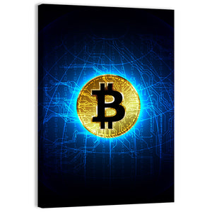 Bitcoin Digital Currency Wall Art