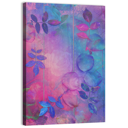 Dreamy Pink Rose Botanical Study Wall Art