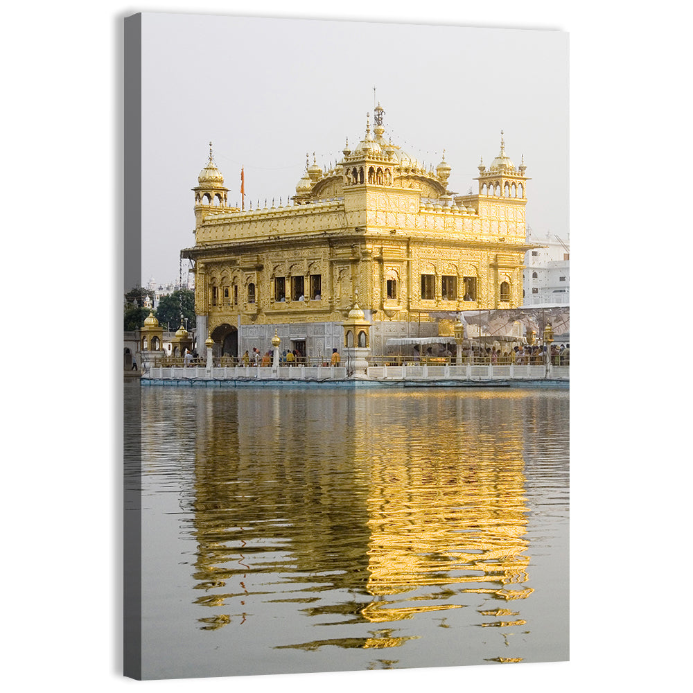 Golden Temple Reflection, Amritsar Wall Art