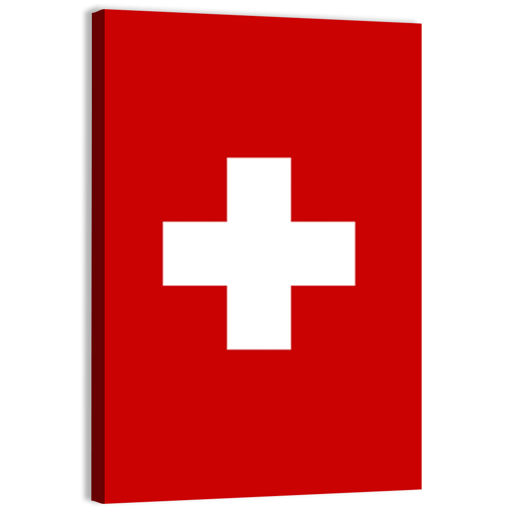 Flag Of Switzerland Wall Art