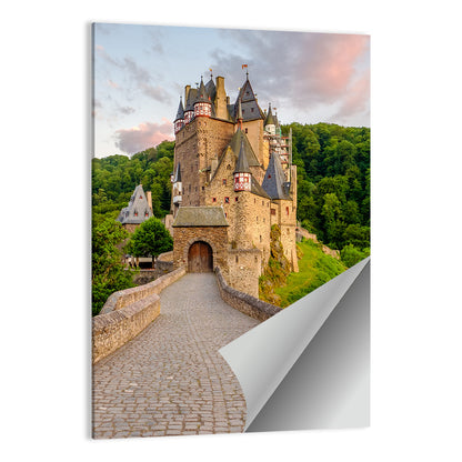 Eltz Castle at Dusk Wall Art